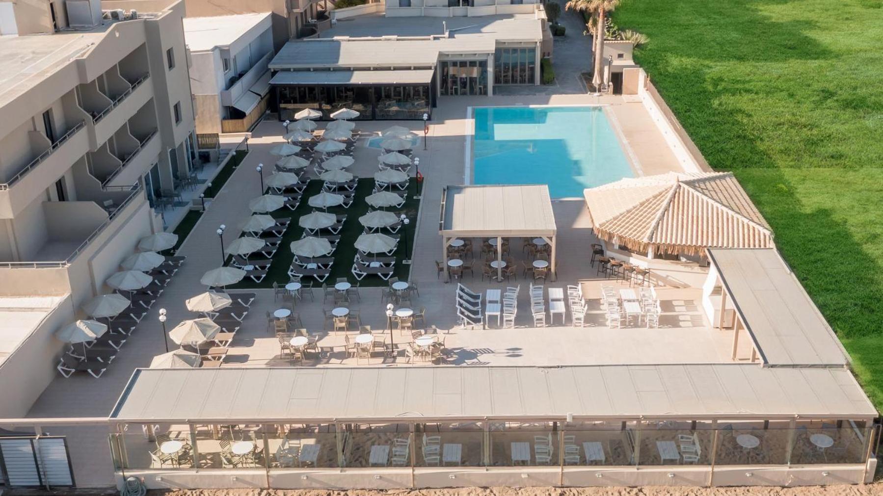 Zeus Hotels Neptuno Beach Amudára Laszithiu Kültér fotó