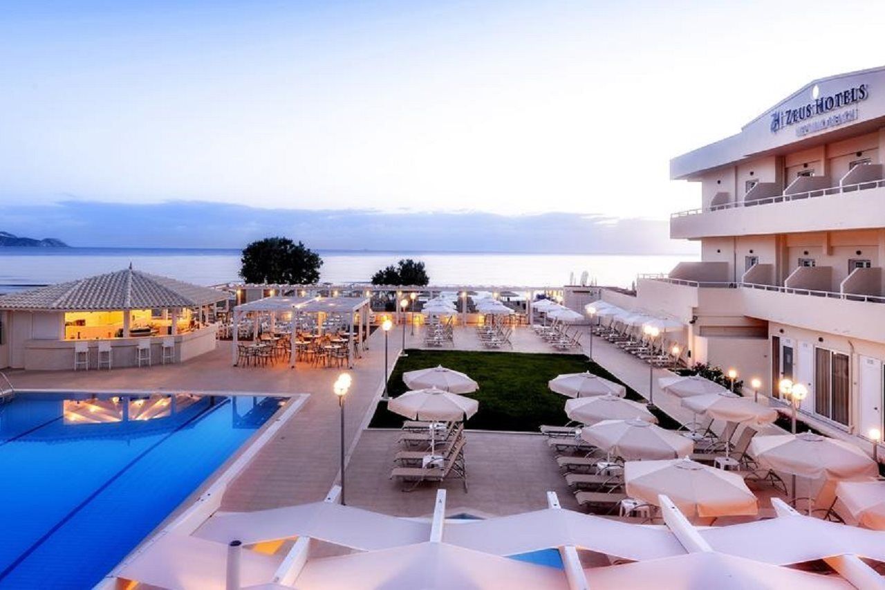 Zeus Hotels Neptuno Beach Amudára Laszithiu Kültér fotó